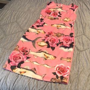 Fun pink fish dress